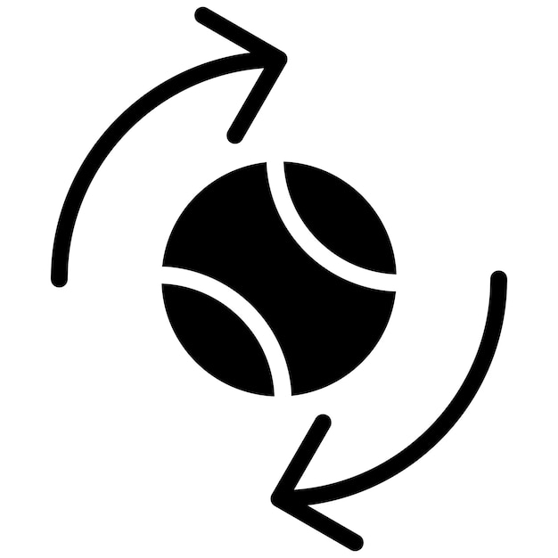 サッカーアイコンセットのスワップベクトルアイコンのイラスト