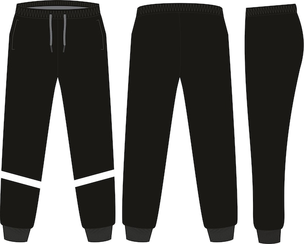 Black sweatpants Vectors & Illustrations for Free Download