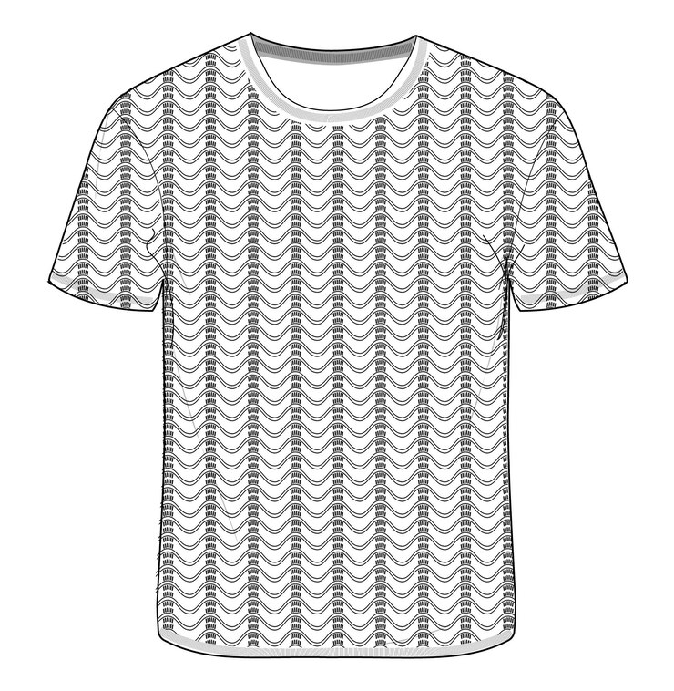 Vector sweater short sleeve shirt vector design