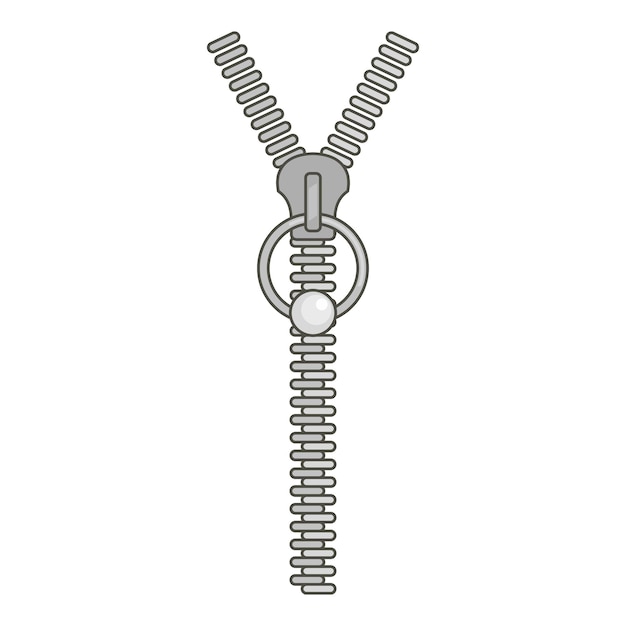 sweater zip icon cartoon illustration of sweater zip vector icon for web