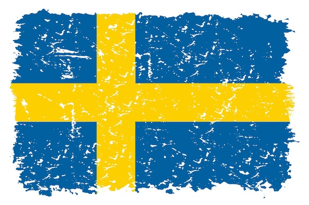 Швеция гранж флаг текстура обои