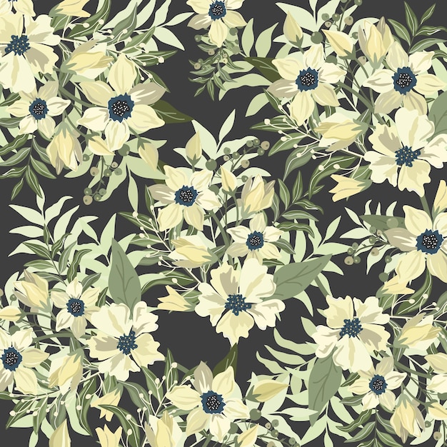 Sweet blossom bouquet pattern