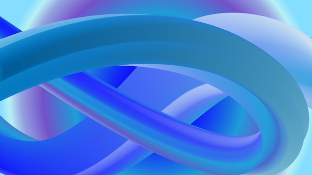 Vector sweet blue purple pastel ijs background vloeibare vloeistof abstracte achtergrond met vloeibare vormen