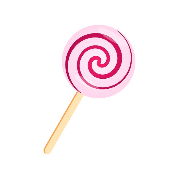 Vector sweet candy illustration on a white background for print wall art wallpaper books website decor