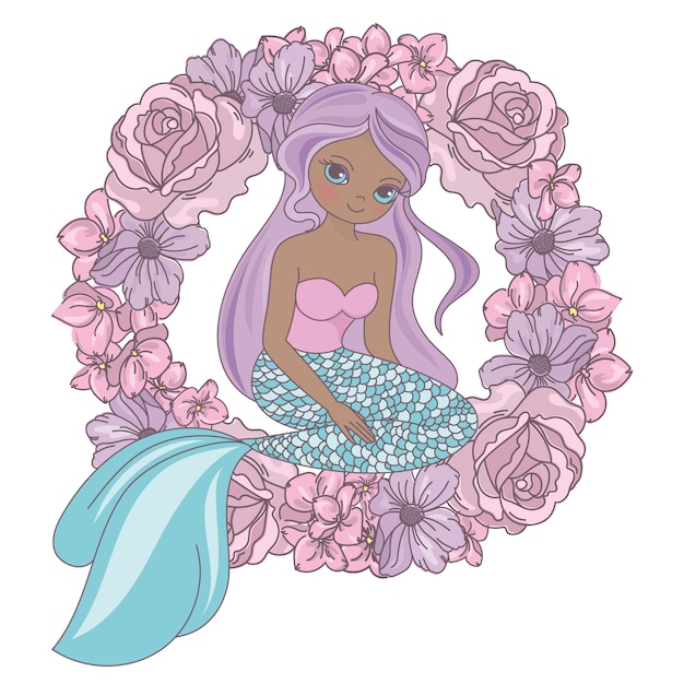 SWEET DREAMS Mermaid Princess Wreath