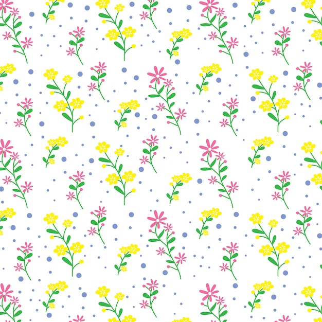 Sweet floral pattern