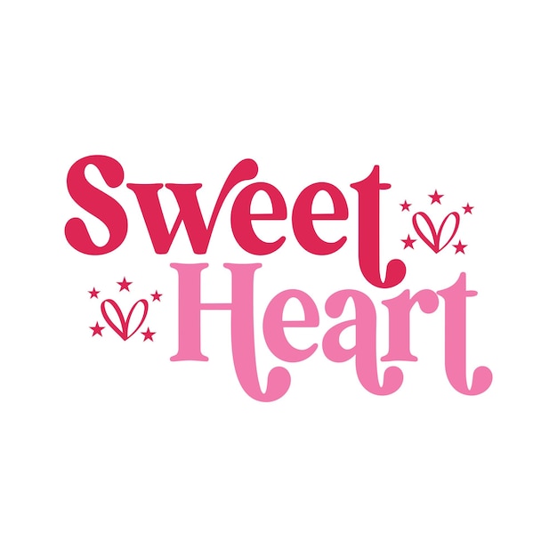 Vector sweet heart