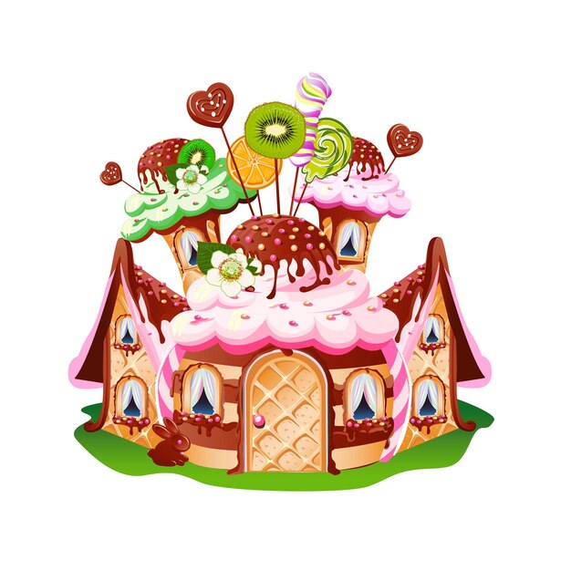 Vector sweet house