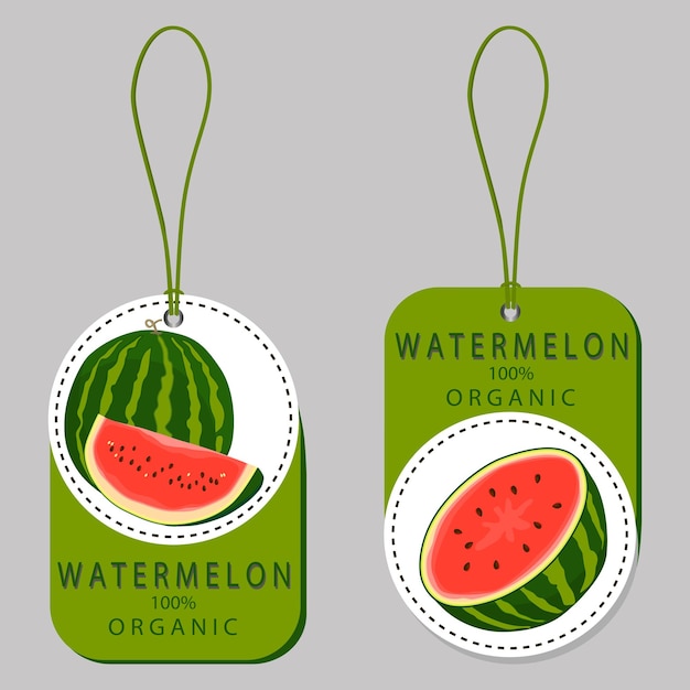 Sweet juicy tasty natural eco product watermelon