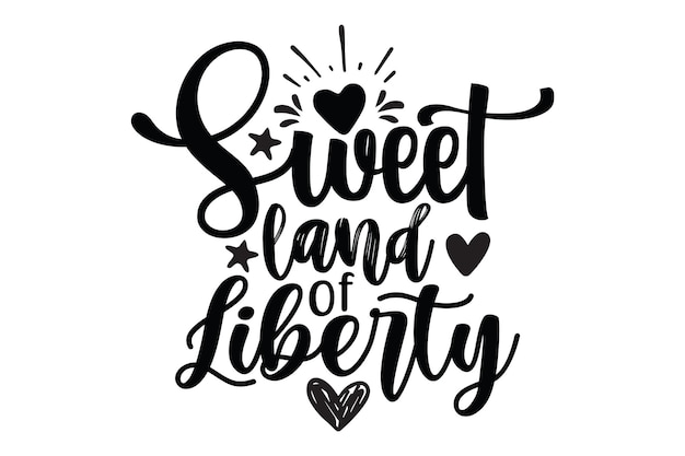 Sweet Land of Liberty svg