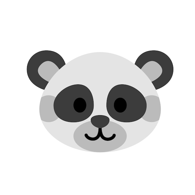 Sweet panda face