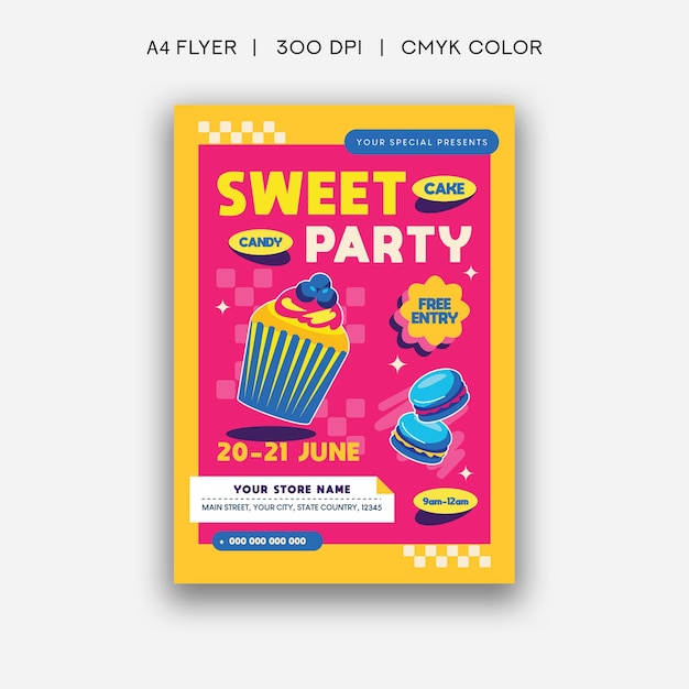 Sweet Party Flyer