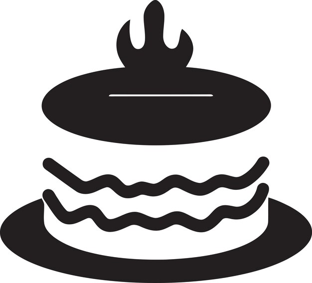 Sweet Serenity Cake Vector Illustrations A Symphony of Flavor Cake Vector Graphics