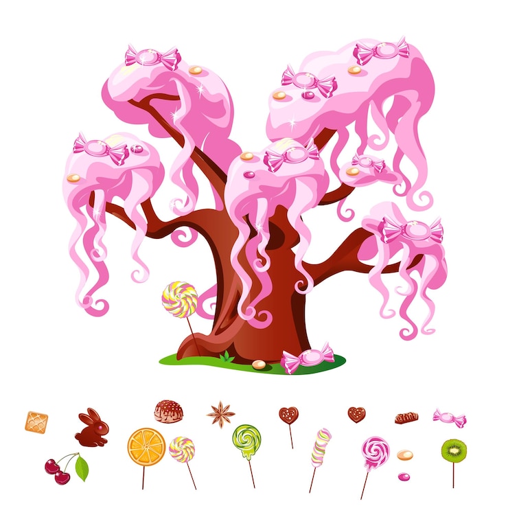 Vector sweet tree