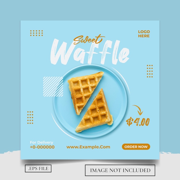 Sweet Waffle Template