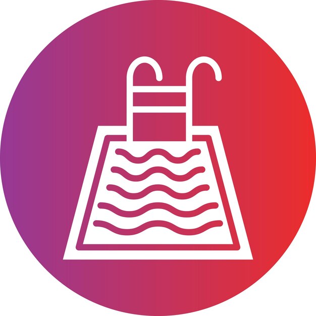 Swimming Pool Icon Style