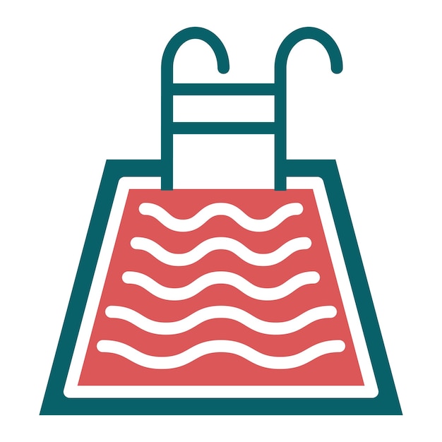 Swimming Pool Icon Style