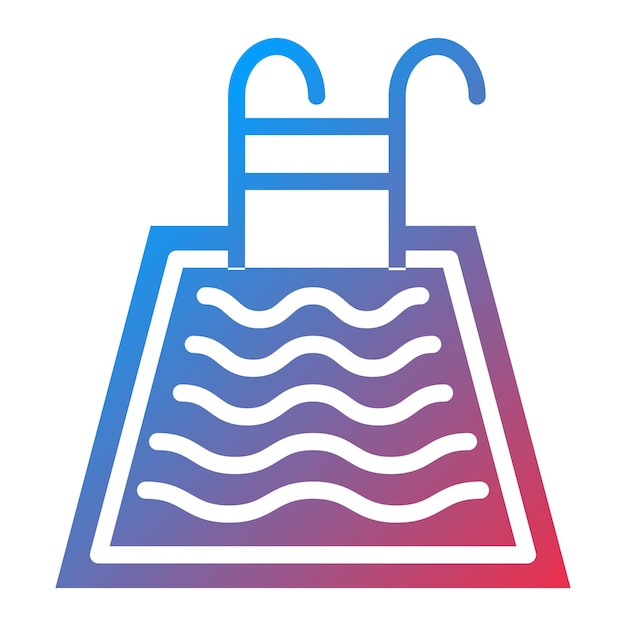 Swimming Pool Icon Style