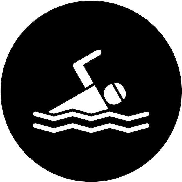 Swimming Pool Icon Style