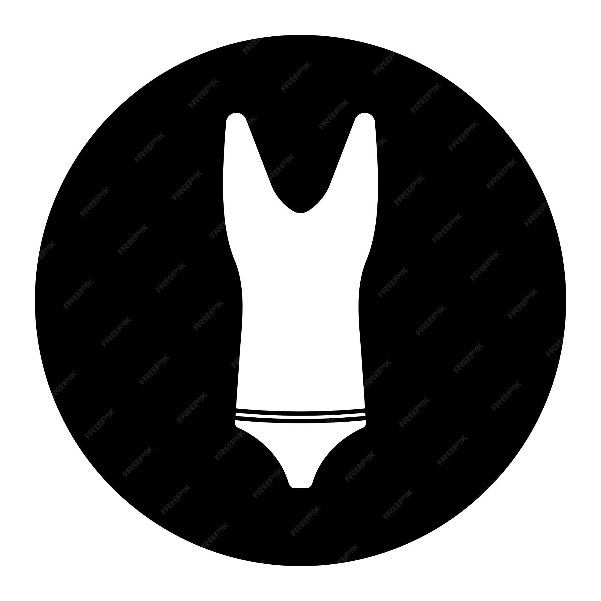Premium Vector Swimsuit icon vector