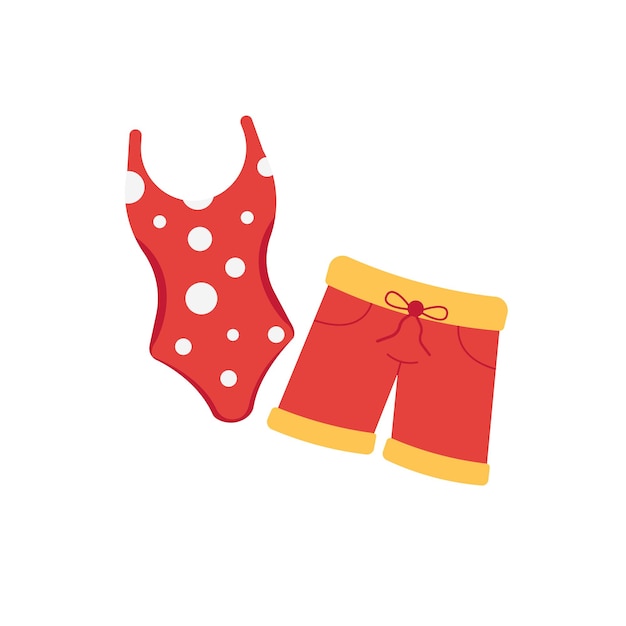 Vector swimwear illustration