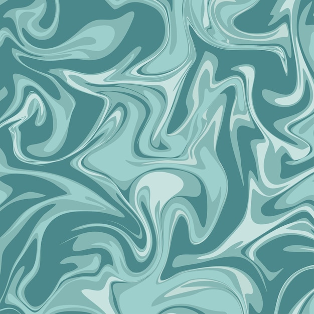 Vector swirling melting liquid blue colored for background texture