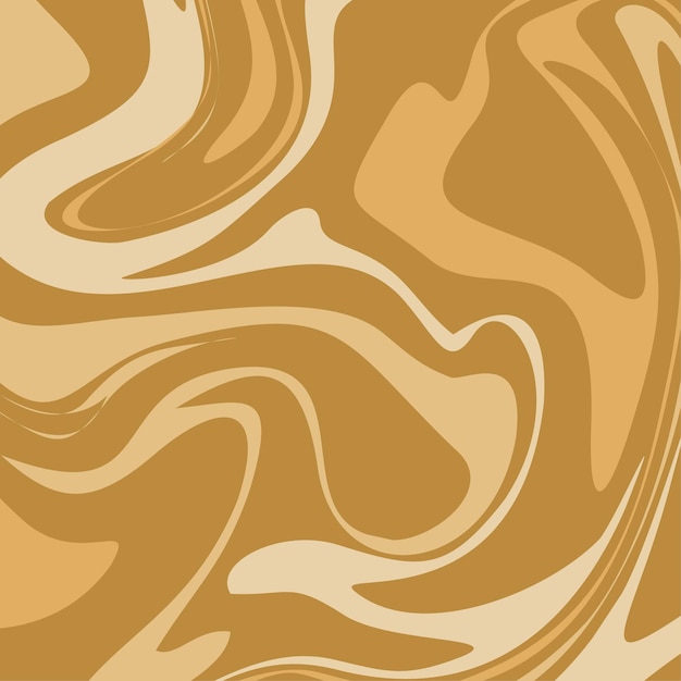 Swirling Melting Liquid Creme Brown Colored for Background Texture