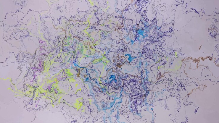 Vector swirls of marble or the ripples of agate liquid marble texture fluid art applicable for design covers presentation invitation flyers annual reports posters and business cards modern artwork