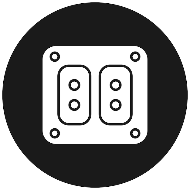 Switch vector icon Can be used for Electrician Tools iconset