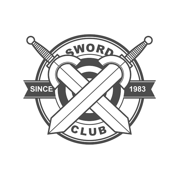 Sword club logo