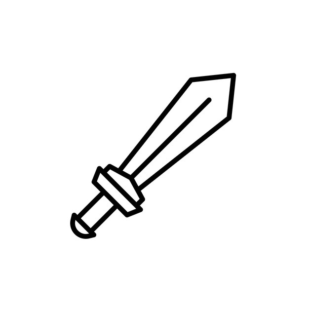 Иллюстрации к оружию Sword Icon Set для исторических и фантастических проектов