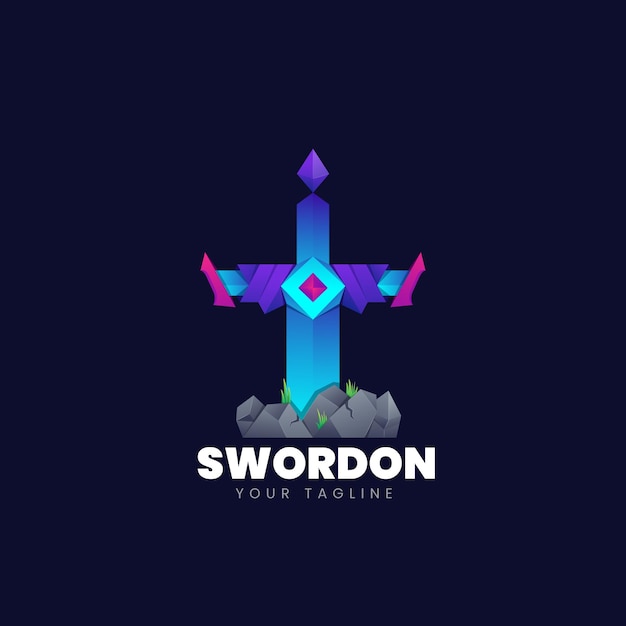 Sword Logo Template Design