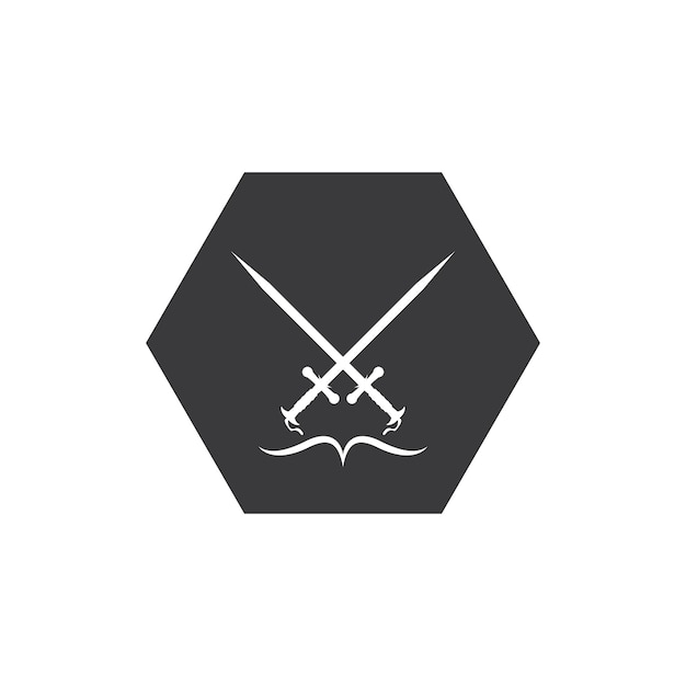 Vector sword logo