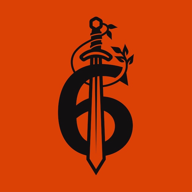 Logo della spada numero 6