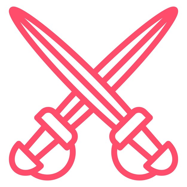 Swords Icon Style