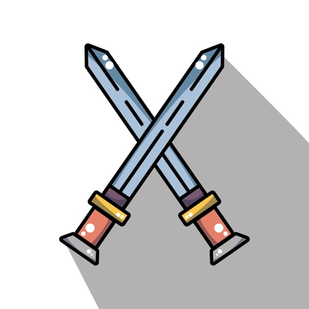 中世の要素軍の剣