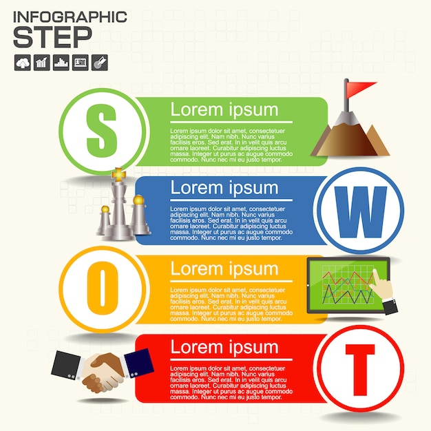 Vector swot analysis business