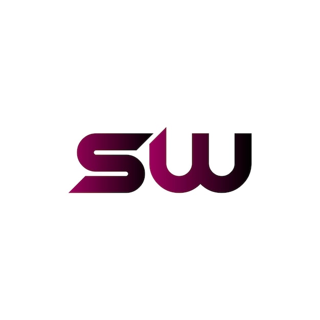 Vector swu minimalist logo