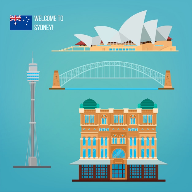 Sydney Architectuur. Toerisme Australië