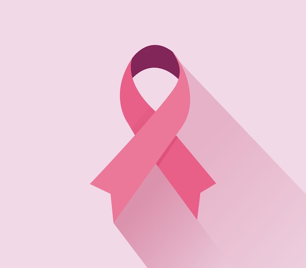 Symbol of Breast cancer awareness month in October
