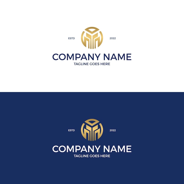 Symbol business financial logo design