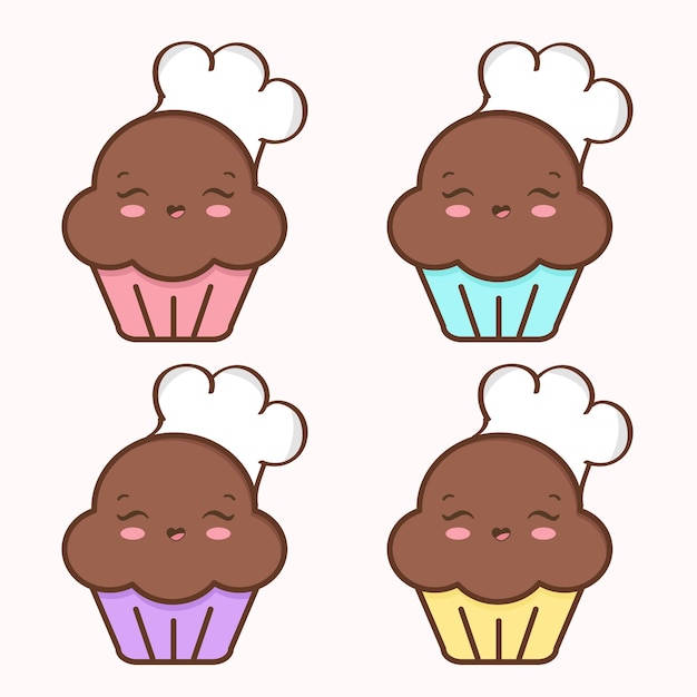 Symbol clipart cupcake vector