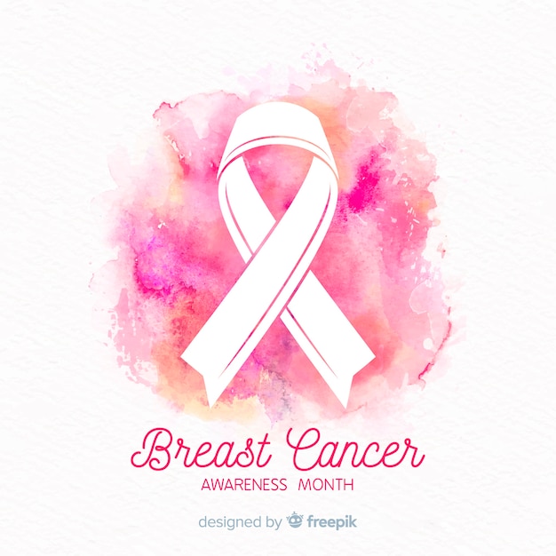 Symbol of the fight against breast cancer awareness month