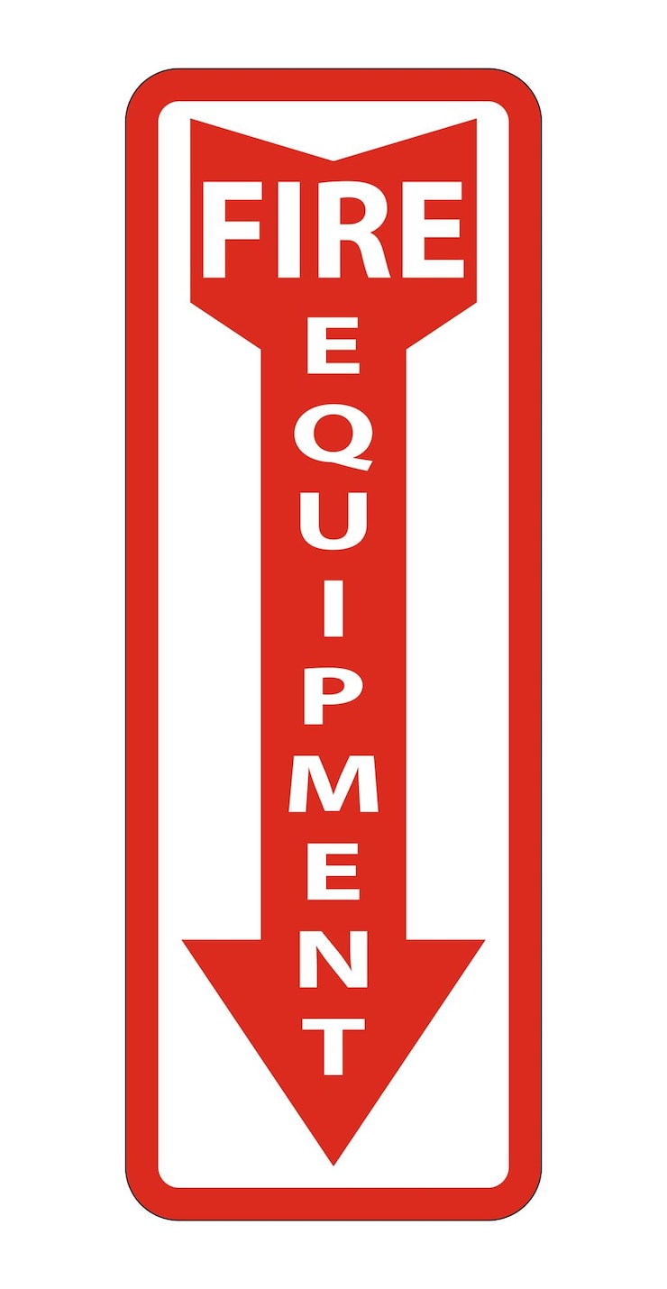 Vector symbol fire equipment sign isolate on white backgroundvector illustration