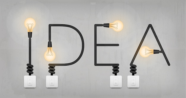 symbol industry creative abstract bulb message