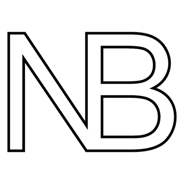 symbol sign Nota bene vector Nota bene N B NB notabene mark note to pay attention to any part of the text