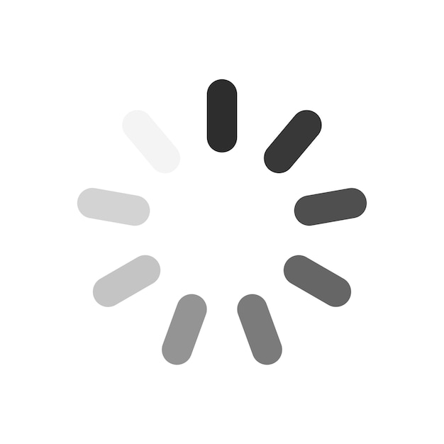 Symbol Update Halftone Icon Isolated Vector Illustratie