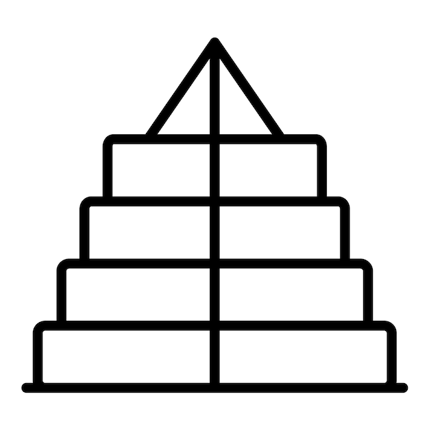 Symbol vector icoon Kan worden gebruikt voor Egypte iconset