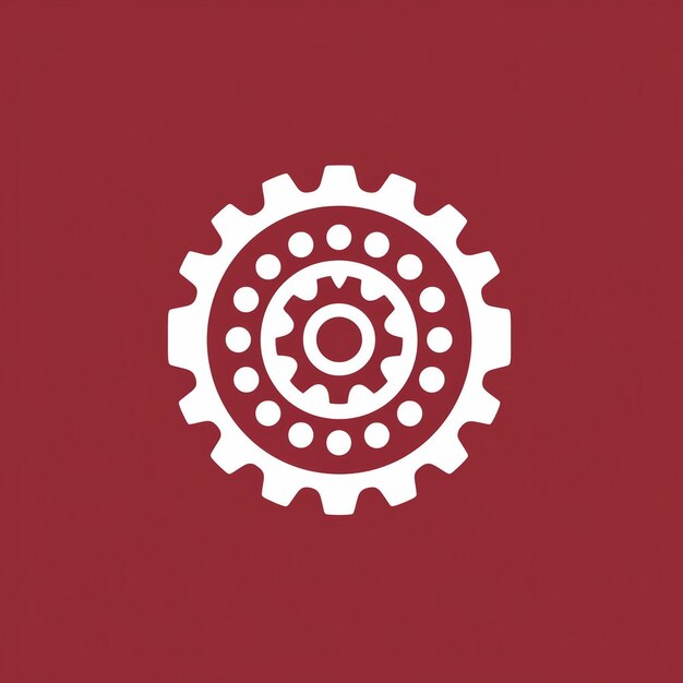 Symbolic vector art logo