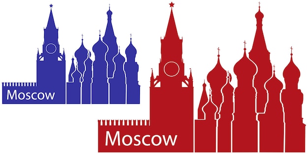 Vector symbols of moscow